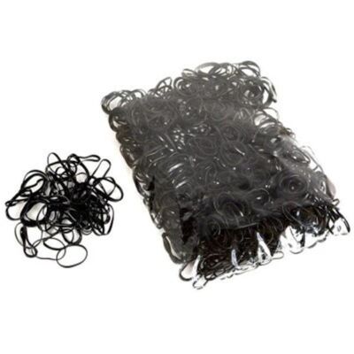 Black Friday 2022 Elastice profesionale pentru par culoare Negru