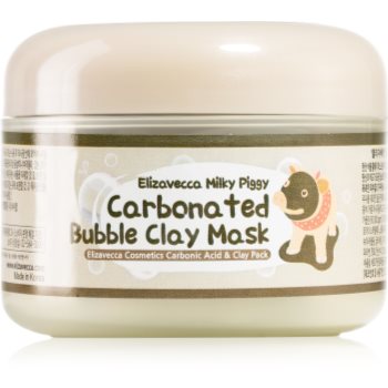 Black Friday Elizavecca Milky Piggy Carbonated Bubble Clay Mask masca pentru curatare profunda pentru ten acneic