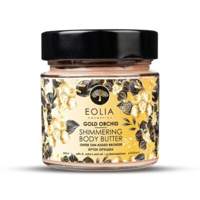 Black Friday 2022 Eolia Cosmetics Eolia Unt de Corp Natural Sidefat Auriu si Orhidee 200 ml / 6.76 fl. oz