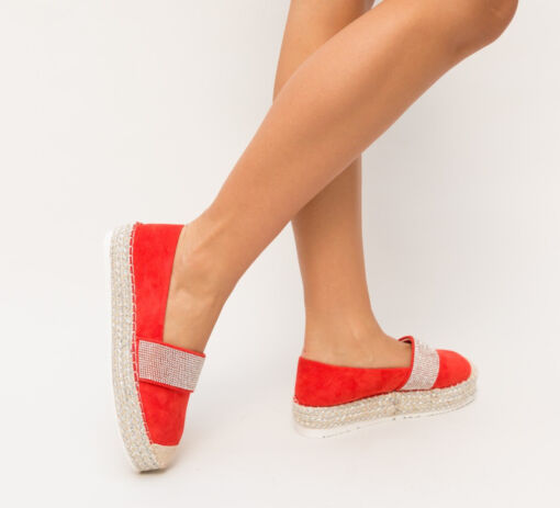 Black Friday 2022 Espadrile Bancok Rosii