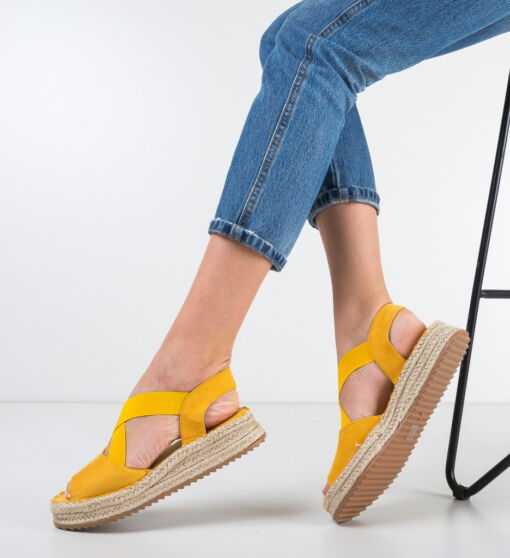 Black Friday 2022 Espadrile Bepa Galbene