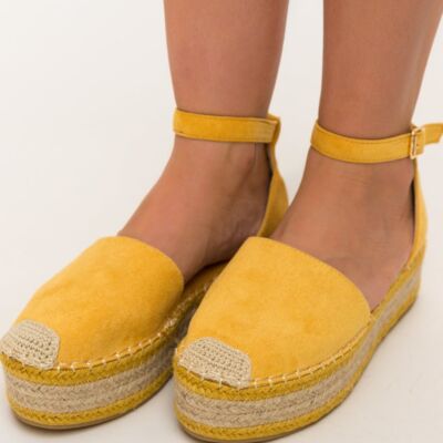 Black Friday Espadrile Efan Galbene