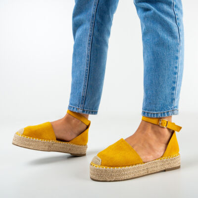 Black Friday 2022 Espadrile Markea Galbene