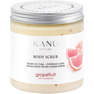 Black Friday 2022 Exfoliant Corporal cu Grapefruit si Merisoare - KANU Nature Body Scrub Grapefruit with Cranberries