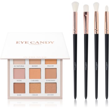 Black Friday Eye Candy Enhancing Brush & Palette Set paletă cu farduri de ochi (cu pensula)