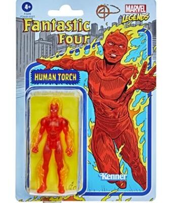 Black Friday Figurina Human Torch Marvel Legends Recollect