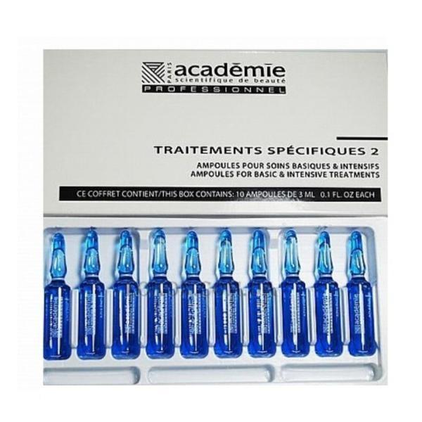 Black Friday 2022 Fiole tratament Academie Visage Azulene toate tipurile de ten 10 x 3 ml