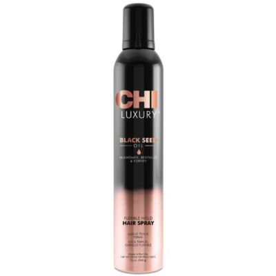 Black Friday 2022 Fixativ cu Fixare Flexibila - CHI Farouk Luxury Black Seed Oil Flexible Hold Hair Spray