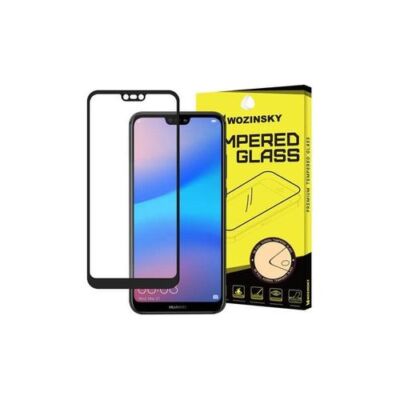 Black Friday 2022 Folie Sticla Wozinsky Full Cover Full Glue Pentru Huawei P20 Lite (Negru)