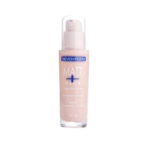 Black Friday 2022 Fond de ten matt plus Seventeen spf20 nr01