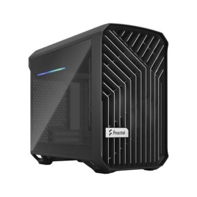 Black Friday 2022 Fractal Design Torrent Nano carcasa mITX cu fereastra intunecata Black TG Dark Tint (Negru)