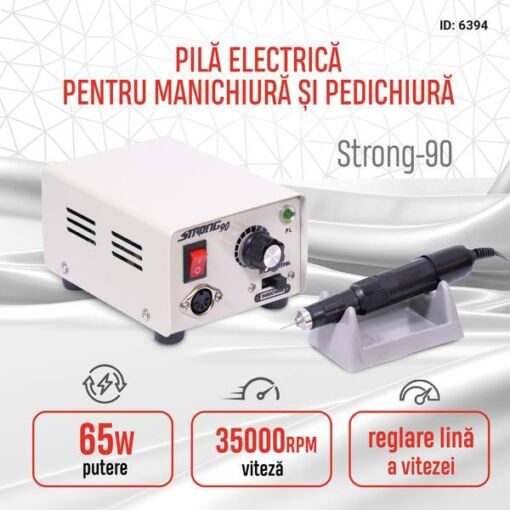 Black Friday 2022 Freza electrica Strong-90 65W 35000 rpm