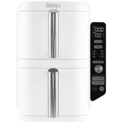 Black Friday Friteuza cu aer cald Ninja SL400EUWH Double Stack XL