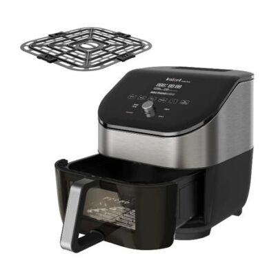 Black Friday Friteuza cu aer cald fara ulei Instant Vortex Plus 6 Clear Cook+Odor Erase