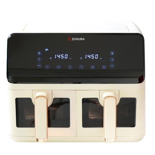 Black Friday Friteuza dubla cu aer cald Zokura Z1454