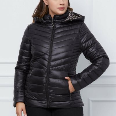 Black Friday 2022 Geaca Adina neagra cu doua fete