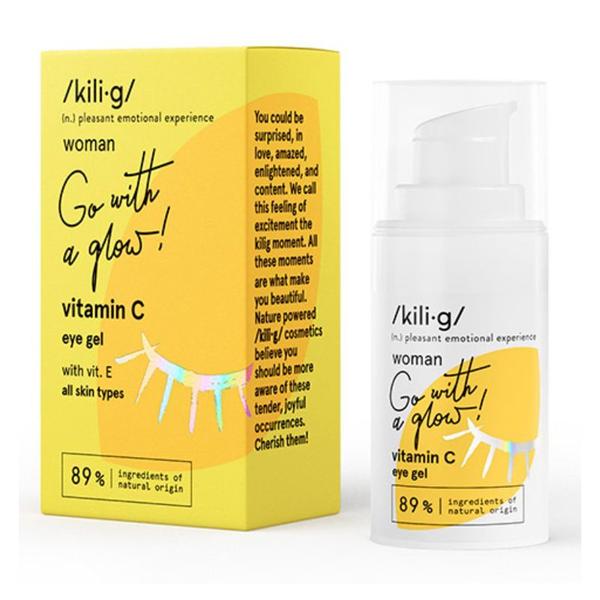 Black Friday 2022 Gel Contur de Ochi cu Vitamina C - Kilig Go With a Glow! Vitamin C Eye Gel