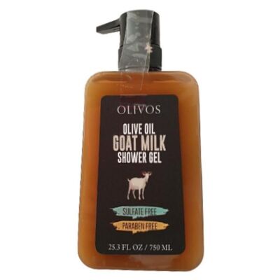 Black Friday 2022 Gel de Dus Hidratant cu Ulei de Masline si Lapte de Capra Olivos