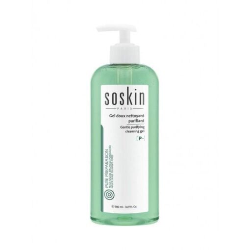 Black Friday 2022 Gel purificator pentru curatare machiaj - Purifying cleansing gel Soskin 250ml