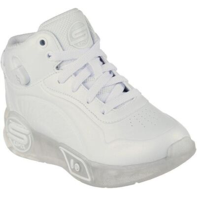 Black Friday 2024 Ghete copii Skechers S-Lights Remix 310100LWHT