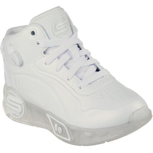 Black Friday 2024 Ghete copii Skechers S-Lights Remix 310100LWHT