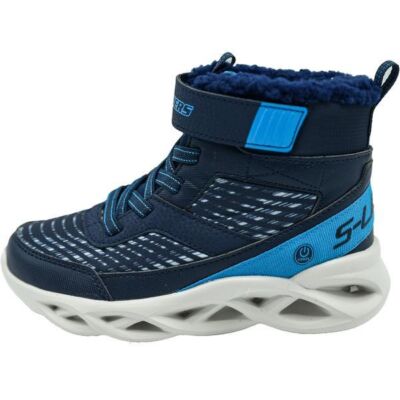 Black Friday 2022 Ghete copii Skechers Twisted-Brights 401651LNVBL