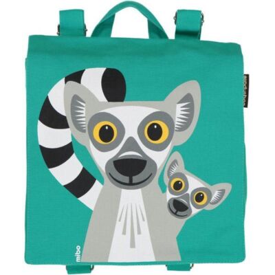 Black Friday 2022 Ghiozdan verde Lemur - Coqenpate