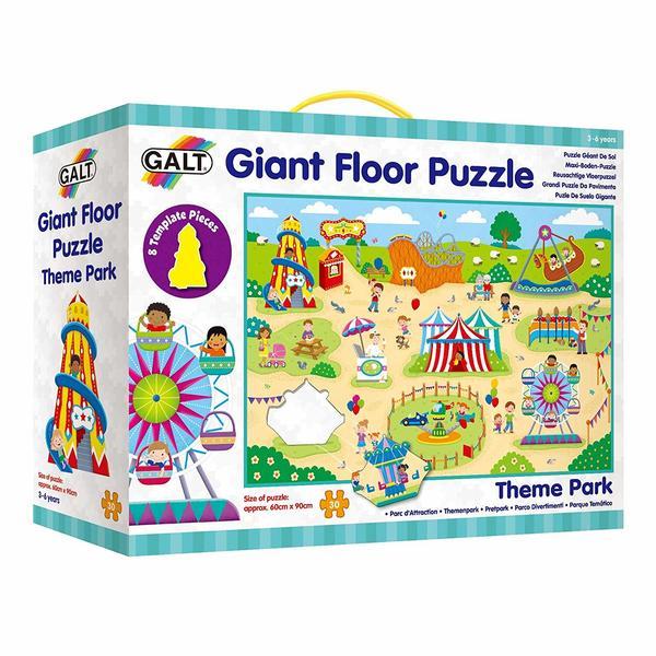 Black Friday 2022 Giant Floor Puzzle: Parcul de distractii - 30 piese
