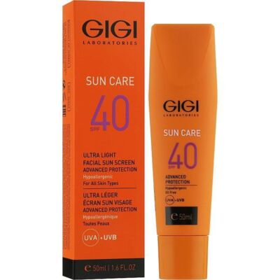 Black Friday 2022 Gigi Sun Care Ultra Light Facial Sun Screen SPF-40 50 ml