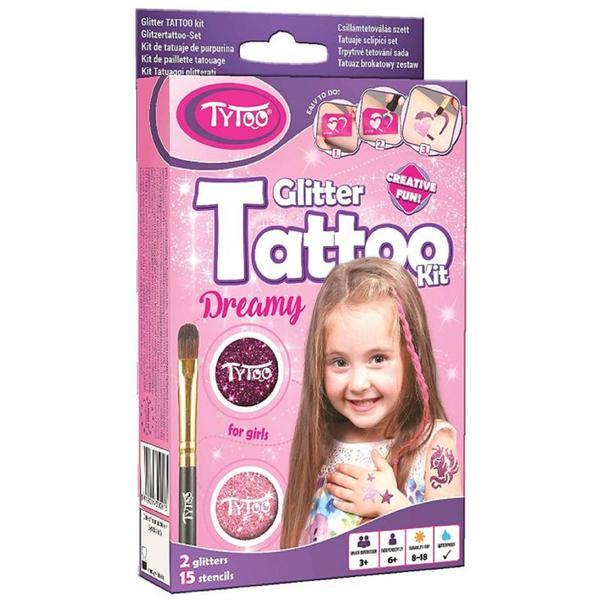 Black Friday 2025 Glitter Tattoo Kit: Dreamy. Tatuaje cu sclipici: visator