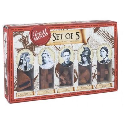 Black Friday 2024 Great Minds - Set of 5 Women (Puzzle mecanic)