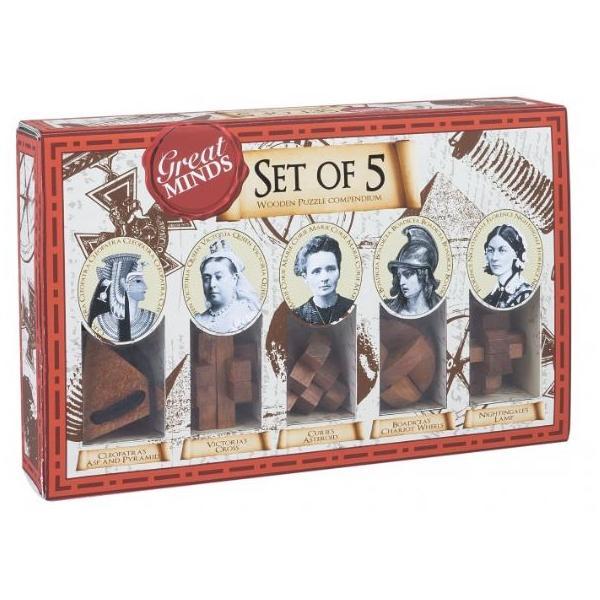 Black Friday 2025 Great Minds - Set of 5 Women (Puzzle mecanic)