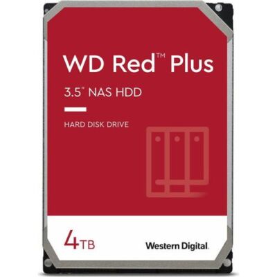 Black Friday HDD Western Digital Red Plus 4TB SATA-III 5400 RPM 256MB