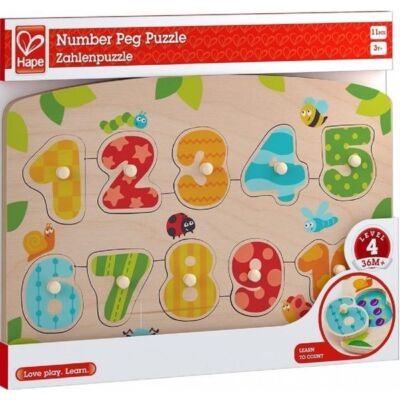 Black Friday 2022 Hape number peg puzzle