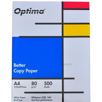 Black Friday 2022 Hartie alba pentru copiator A4 Optima