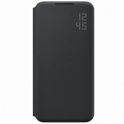 Black Friday 2022 Husa Book Cover Samsung Smart LED View Cover EF-NS906PBEGEE pentru Samsung Galay S22 Plus (Negru)
