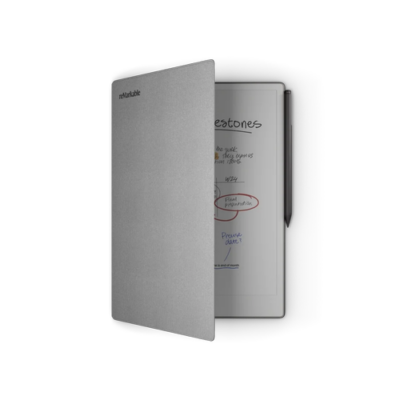 Black Friday 2022 Husa Book Cover reMarkable Book Folio pentru reMarkable Paper Pro (Gri)
