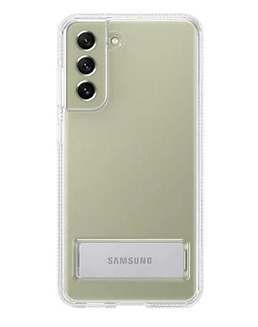 Black Friday 2022 Husa Protectie Spate Samsung EF-JG990CTEGWW pentru Samsung Galaxy S21 FE (Transparent)