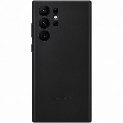 Black Friday 2022 Husa de protectie Samsung Leather Cover pentru Galaxy S22 Ultra