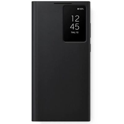 Black Friday 2022 Husa de protectie Samsung Smart Clear View Cover pentru Galaxy S22 Ultra