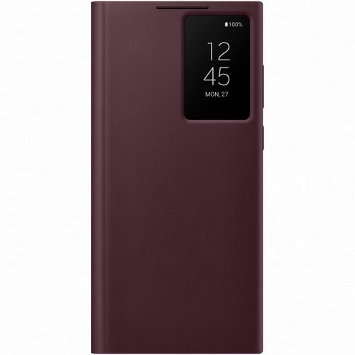 Black Friday 2022 Husa de protectie Samsung Smart Clear View Cover pentru Galaxy S22 Ultra