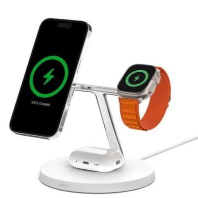 Black Friday 2022 Incarcator Wireless 3-in-1 Belkin Boost Charge Pro