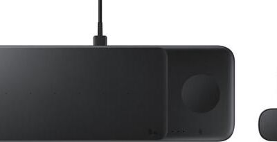 Black Friday 2022 Incarcator wireless 3-in-1 Samsung EP-P6300TBEGEU
