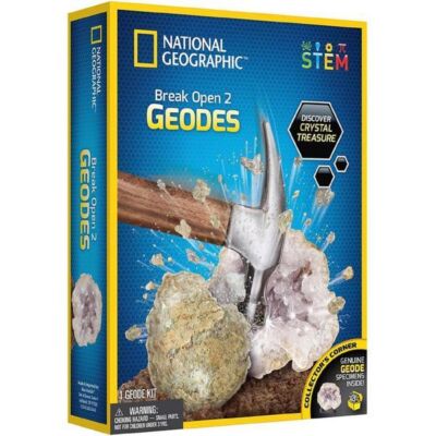 Black Friday 2024 Invata sa spargi o geoda. Kit educativ STEM