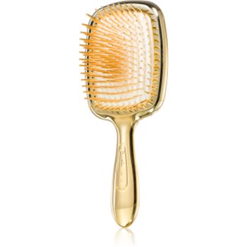 Black Friday Janeke Gold Line Hairbrush with Mirror perie de par cu oglinda mica
