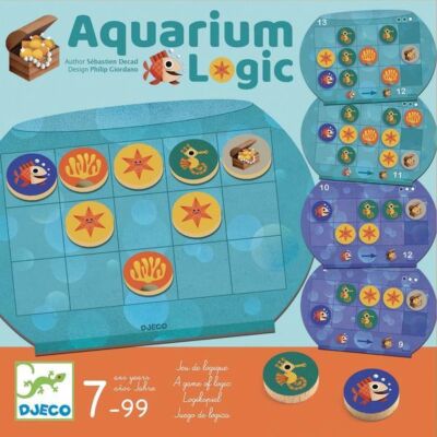 Black Friday 2022 Joc de logica Aquarium logic Djeco 7-99 ani