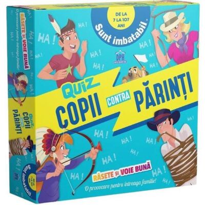 Black Friday 2025 Joc de societate: Quiz copii contra parinti. Sunt imbatabil