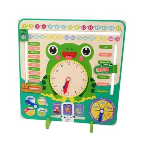 Black Friday 2022 Joc din Lemn Ceas Calendar in Lb.Romana - Broscuta