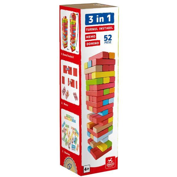 Black Friday 2025 Joc educativ 3 in 1. Turnul instabil