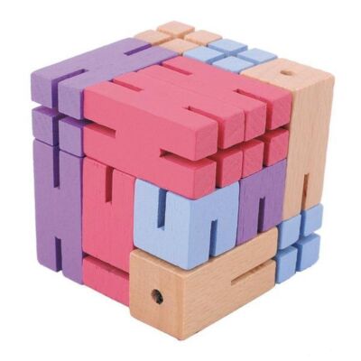 Black Friday 2022 Joc logic 3D puzzle Figurina violet
